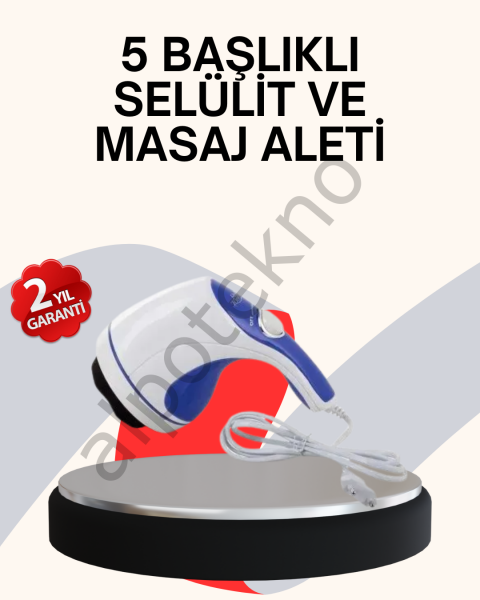Taşınabilir Elektrikli Masaj Cihazı – Selülit ve Yağ Karşıtı