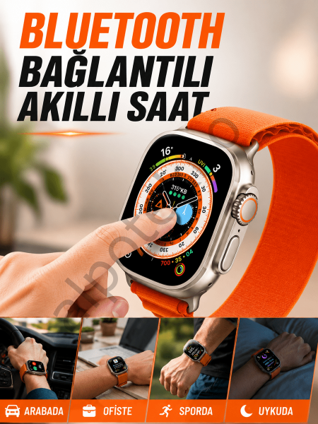 BLUETOOTH BAĞLANTILI AKILLI SAAT