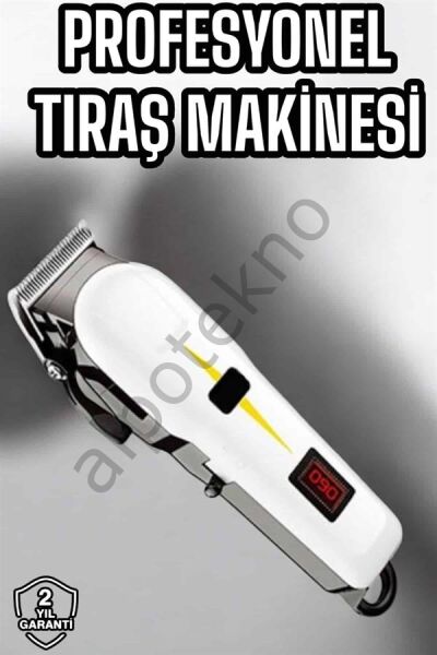 Tıraş Makinesi Profesyonel Saç Ve Sakal Kesme Milim Ayarlı Dijital Göstergeli Yeni Nesil
