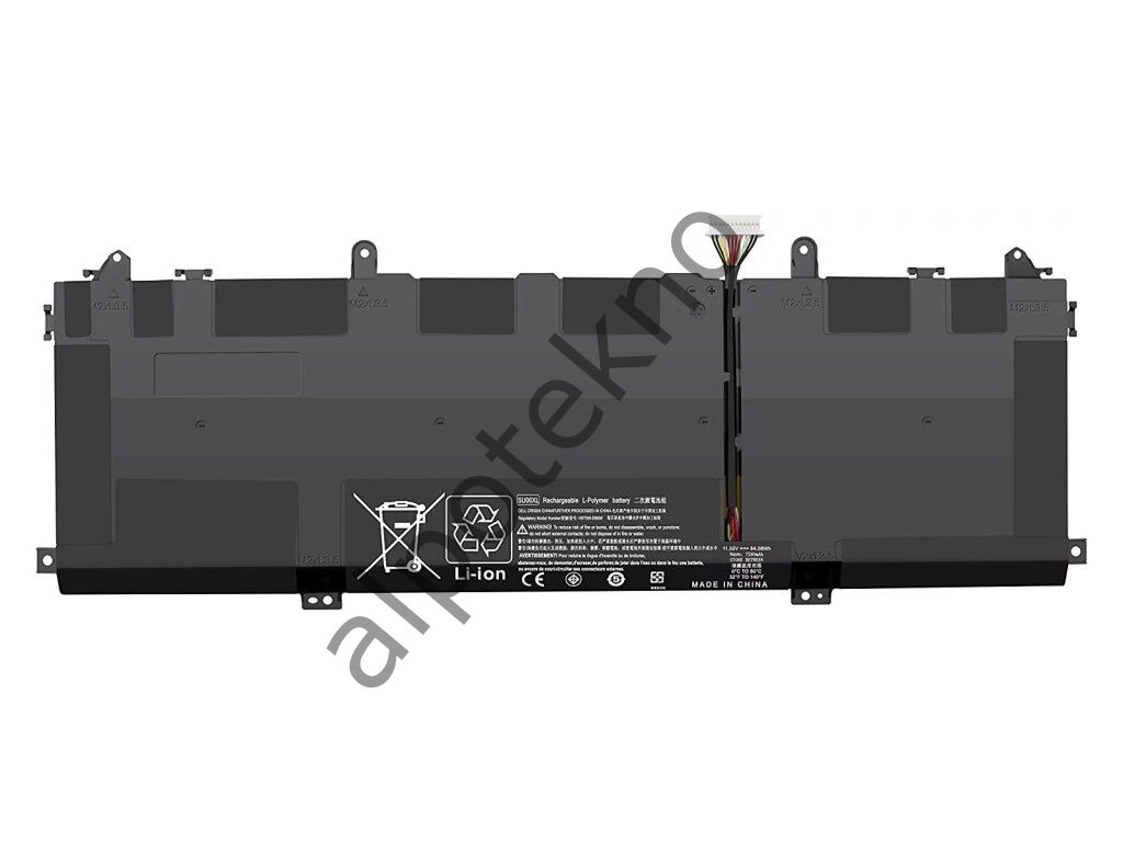 RETRO Hp Spectre 15-df0000 x360, SU06XL Notebook Bataryası