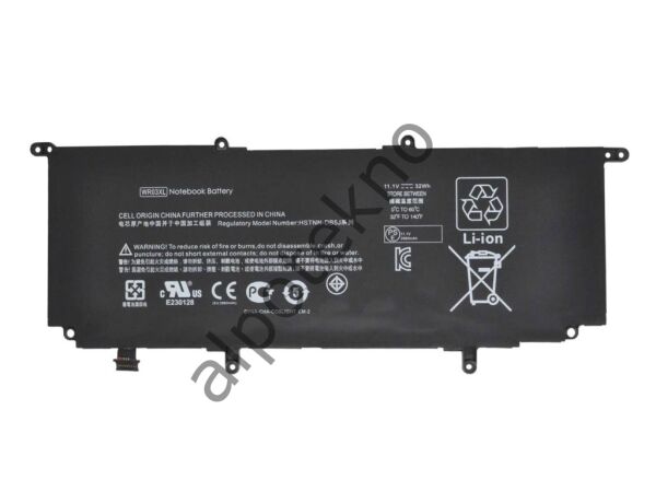 RETRO Hp Split 13-m100 x2, WR03XL Notebook Bataryası - Ver.1 (Keyboard Dock)