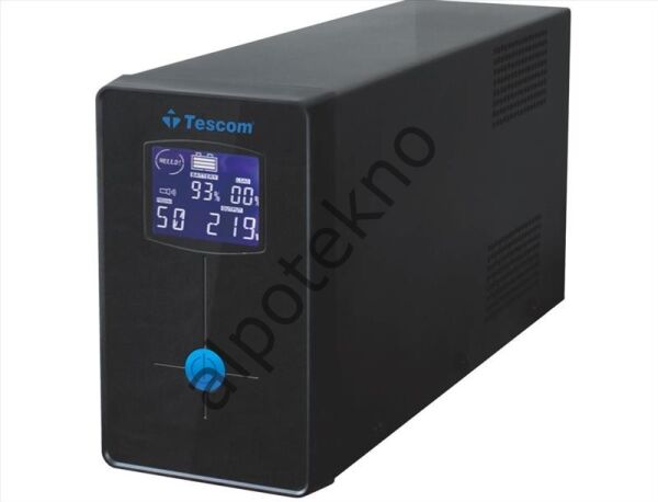 Tescom Leo 2000VA Lıne Interactıve 5-10 DK [2x9AH] Ups
