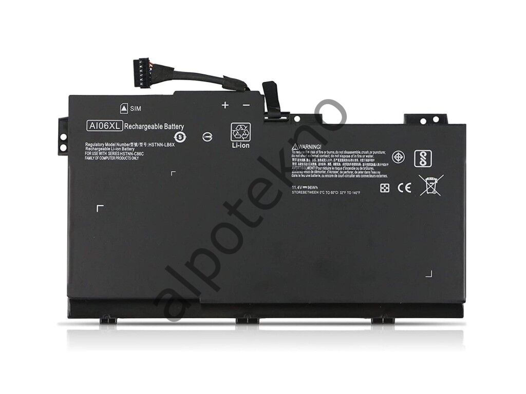 RETRO Hp ZBook 17 G3 Notebook Bataryası - Ver.1 (AI06XL)