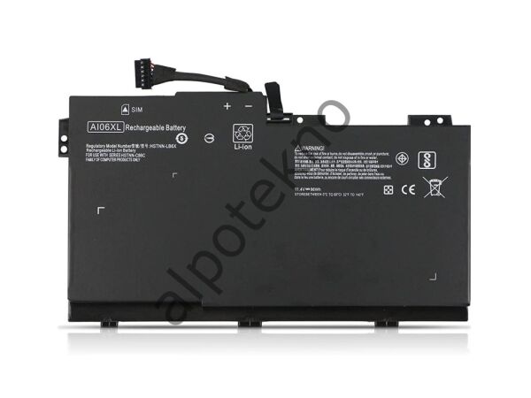 RETRO Hp ZBook 17 G3 Notebook Bataryası - Ver.1 (AI06XL)