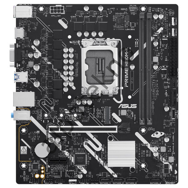 ASUS PRIME H810M-K 2x DDR5 HDMI/VGA 1x M.2 1x 2.5GLAN USB3.2 1851P ANAKART