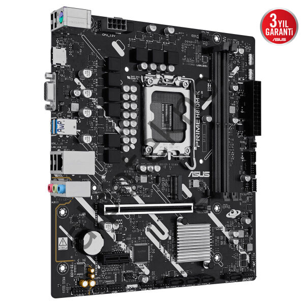 ASUS PRIME H810M-K 2x DDR5 HDMI/VGA 1x M.2 1x 2.5GLAN USB3.2 1851P ANAKART