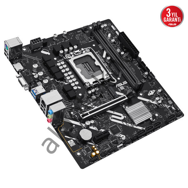 ASUS PRIME H810M-K 2x DDR5 HDMI/VGA 1x M.2 1x 2.5GLAN USB3.2 1851P ANAKART