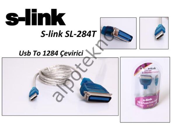 S-link SL-284T Usb To 1284 Çevirici