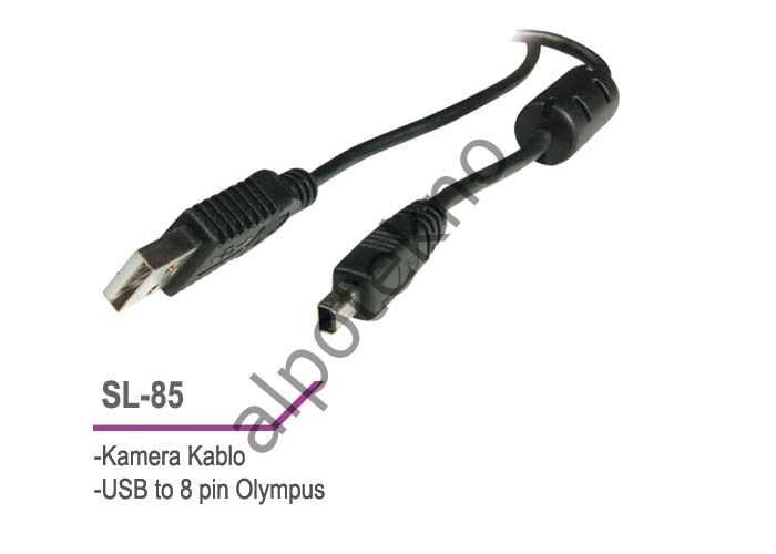 S-link SL-85 8P Usb 1,8M 8 Pin Kamera Kablo