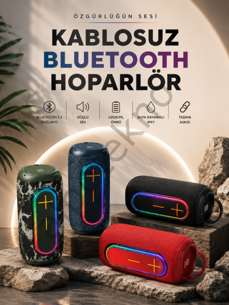 Kablosuz Bluetooth Hoparlör Taşınabilir