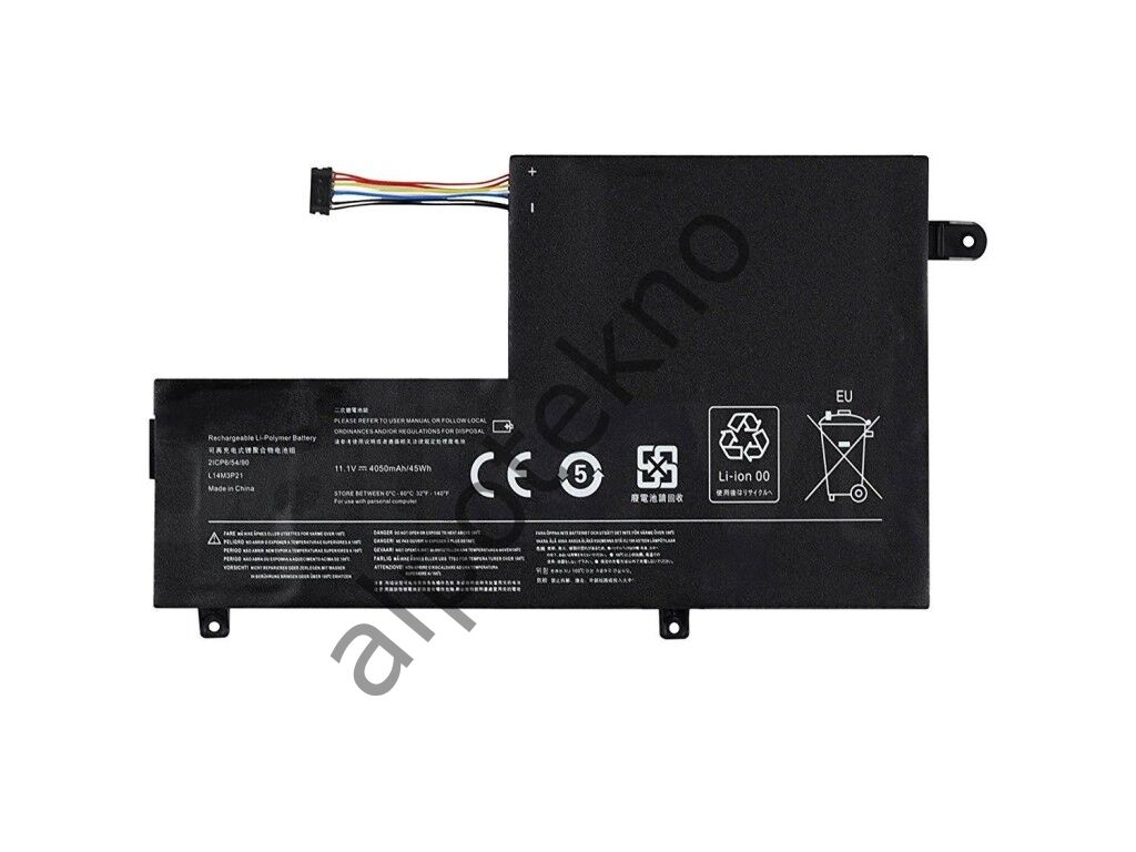 RETRO Lenovo Flex 3-1470, Flex 3-1570, L14M3P21 Notebook Bataryası - 3 Cell