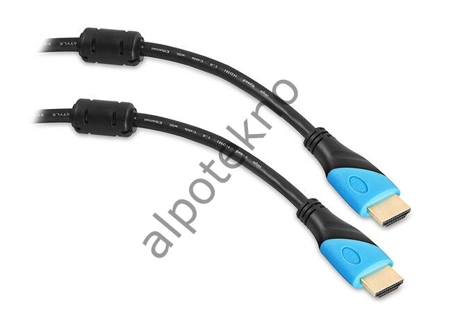 S-link SL-H4K10 19+1 HDMI to HDMI 10m Gold 1080p 1.4 Ver. 3D Kablo