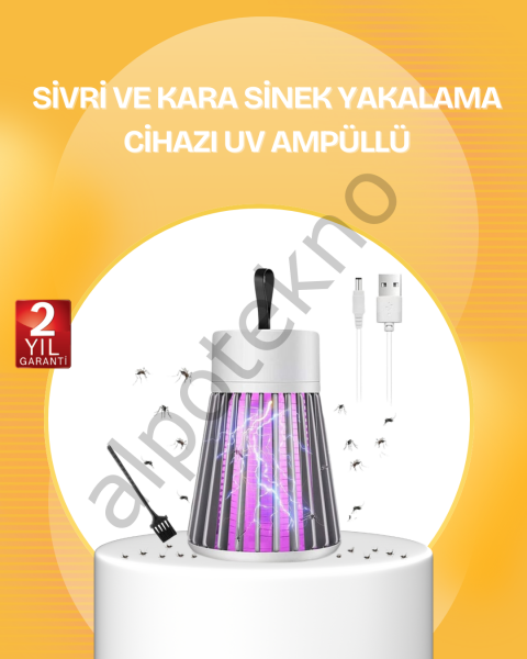 Sessiz ve Güvenli Sivrisinek Kovucu Lamba