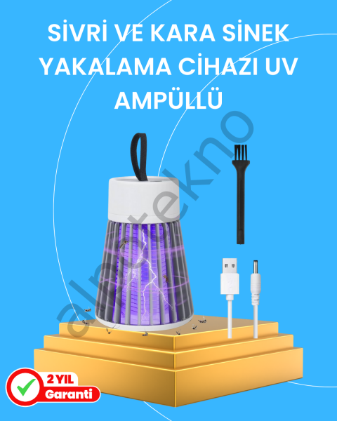 Çocuk ve Evcil Hayvan Dostu Sivrisinek Yakalama Lambası