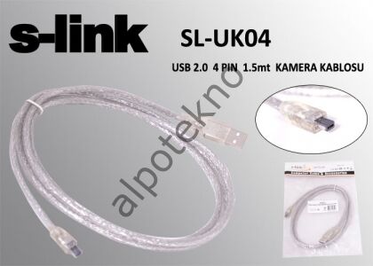 S-link SL-UK4 Usb 2.0 1,5M 4 Pin Kamera Kablo