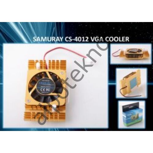 Samuray CS-4012 Lüx Kutulu Vga Fanı