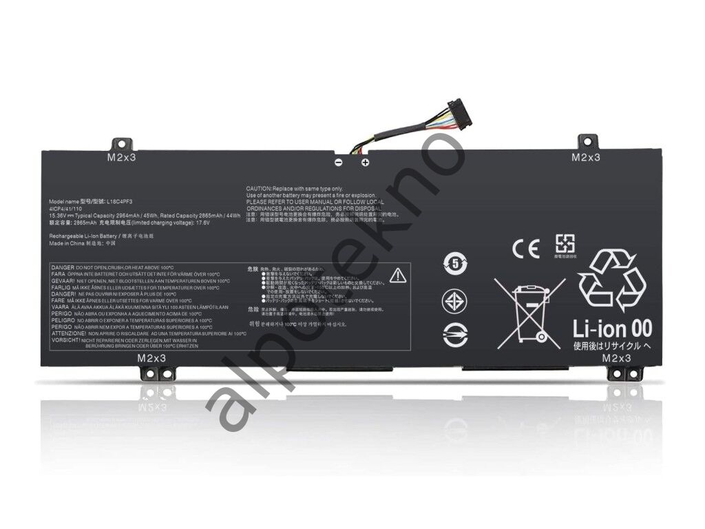 RETRO Lenovo IdeaPad C340-14API, L18C4PF3, L18M4PF3 Notebook Bataryası