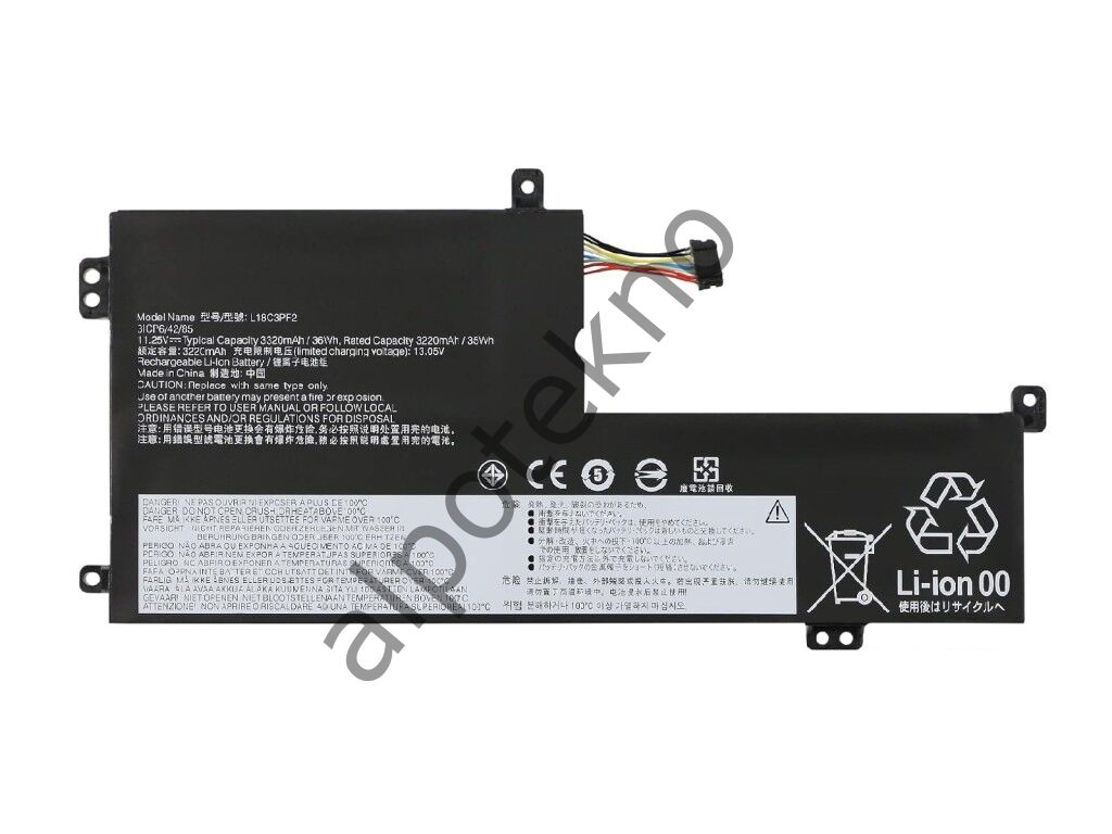 RETRO Lenovo IdeaPad L340-15API, L18C3PF2 Notebook Bataryası