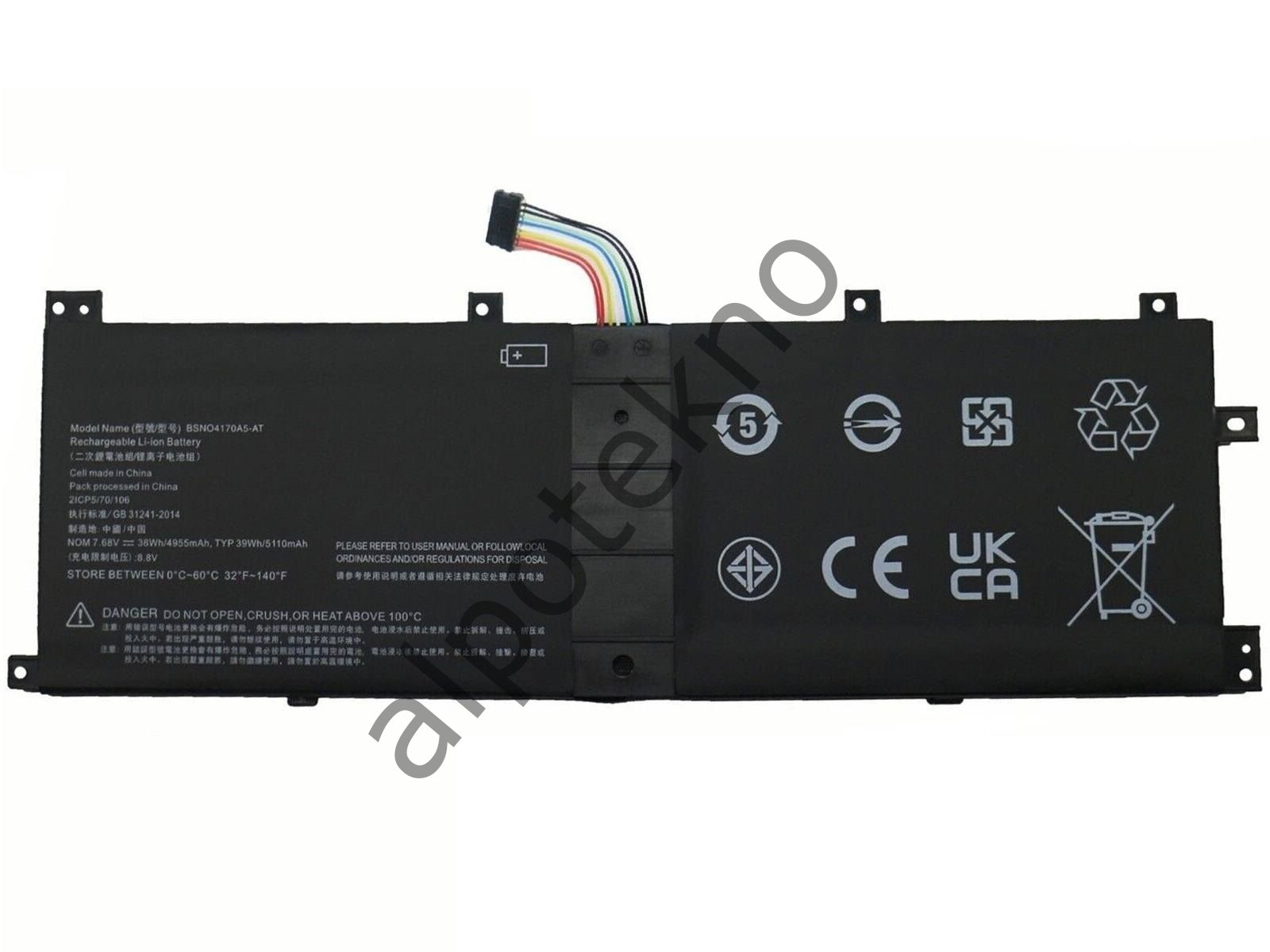 RETRO Lenovo IdeaPad Miix 510-12IKB, BSNO4170A5-AT Tablet Bataryası