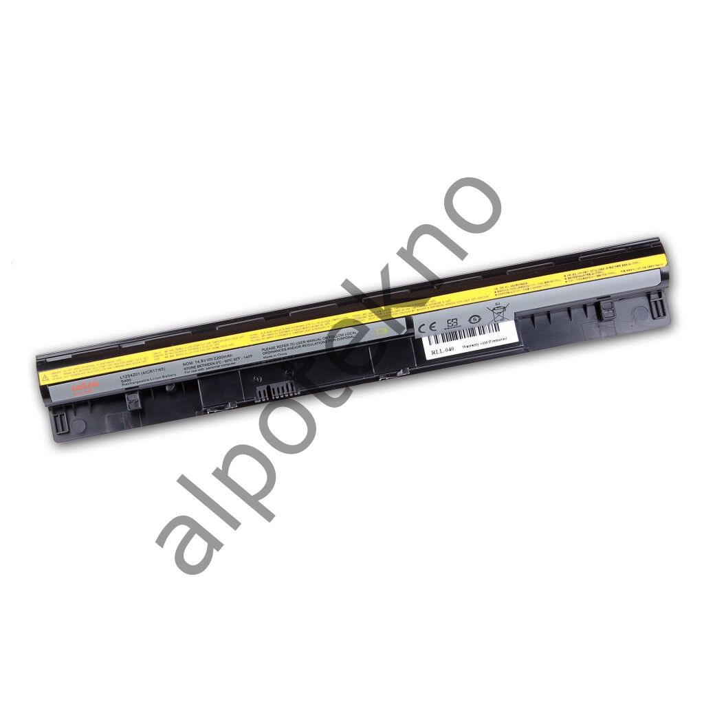 RETRO Lenovo IdeaPad S400, L12S4Z01 Notebook Bataryası - Siyah - 4 Cell