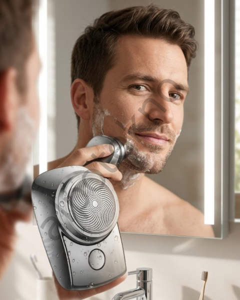 Mini Shaver Sıfır Sakal Taşınabilir Şarjlı Tıraş Makinesi IPX6 Korumalı USB