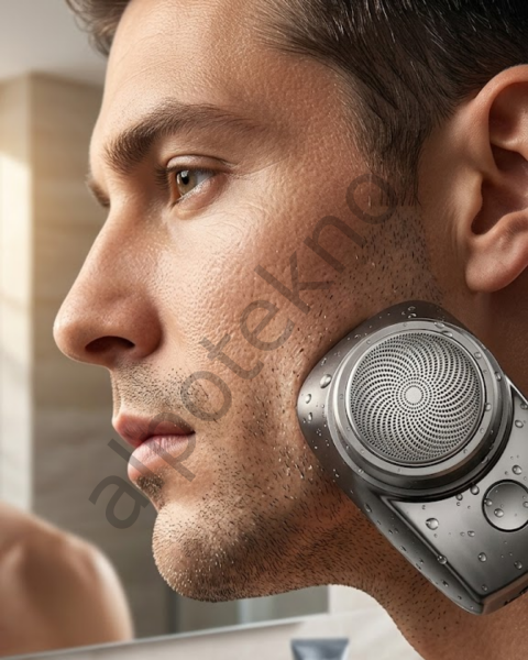 Taşınabilir Mini Shaver Şarjlı Tıraş Makinesi Islak Kuru Kullanım