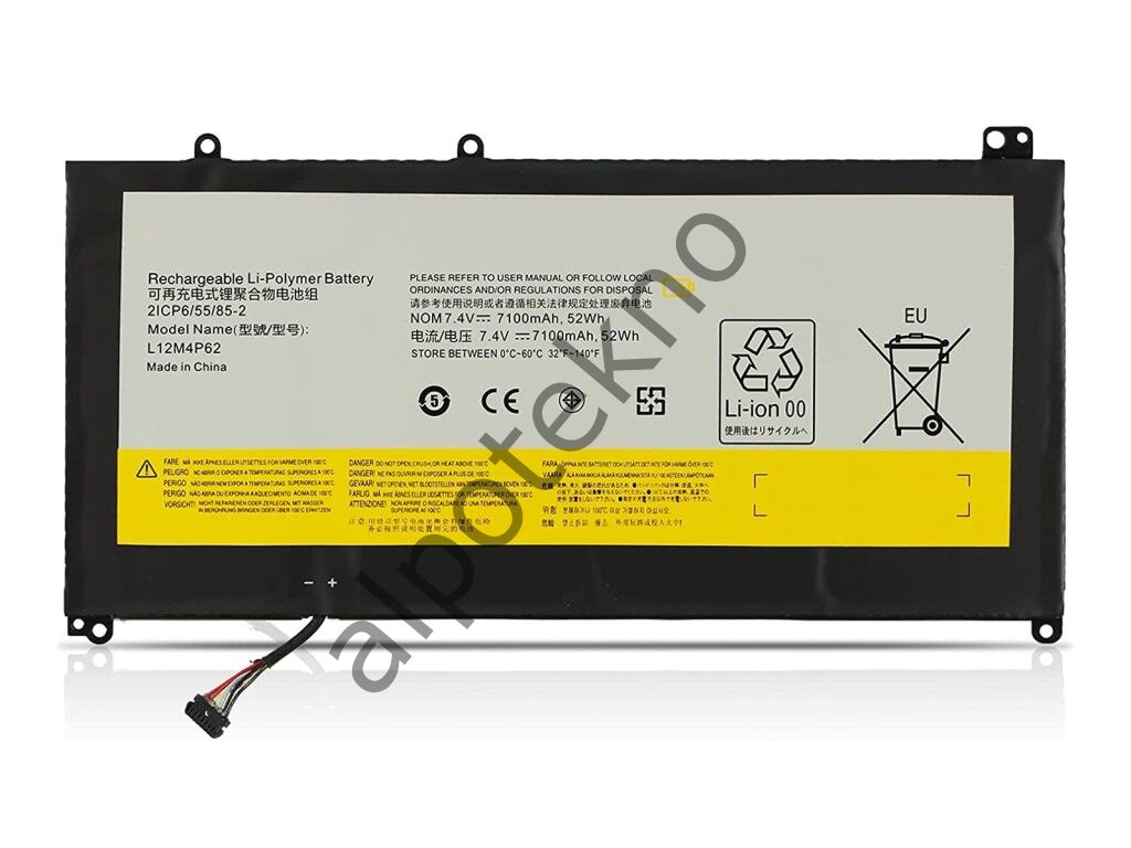 RETRO Lenovo IdeaPad U530 Touch, L12M4P62 Notebook Bataryası