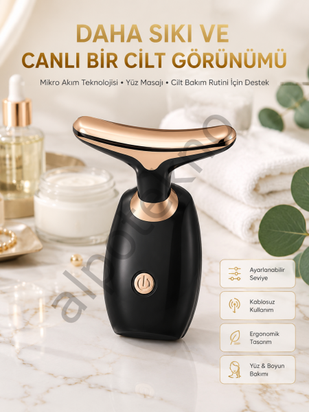 Mikro Akım Teknolojili, Taşınabilir Cilt Bakım Cihazı