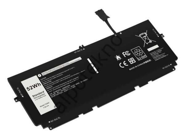 RETRO Dell XPS 9300, 722KK Notebook Bataryası