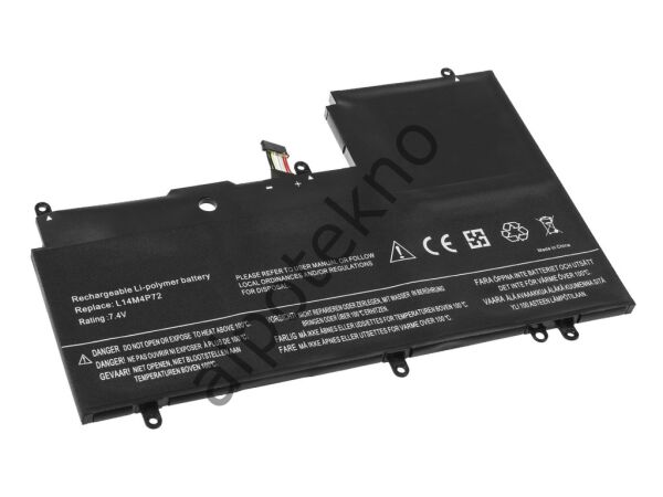 RETRO Lenovo IdeaPad Yoga 700-14ISK, L14M4P72 Notebook Bataryası