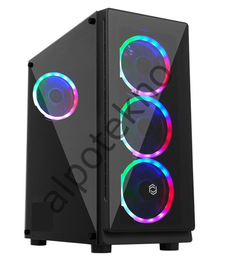 Seclife SLC-G7055 500W (4xDual-Ring Fan) Gaming Kasa
