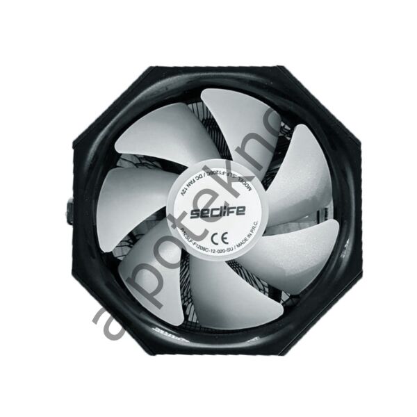 Seclife SLF-1208 1150-1151-1155P-AM3 Cpu Fan