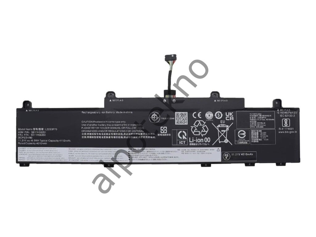RETRO Lenovo ThinkPad L14 Gen4, L22B3P70 Notebook Bataryası