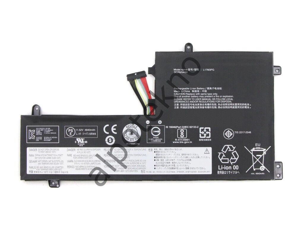 RETRO Lenovo Legion Y740-15IRH Notebook Bataryası