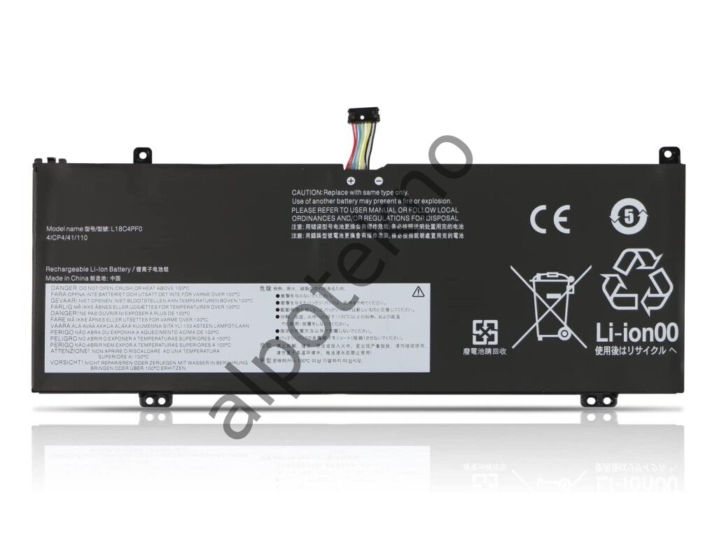 RETRO Lenovo ThinkBook 13s-IML, 13s-IWL, L18C4PF0, L18M4PF0 Notebook Bataryası