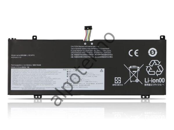 RETRO Lenovo ThinkBook 13s-IML, 13s-IWL, L18C4PF0, L18M4PF0 Notebook Bataryası