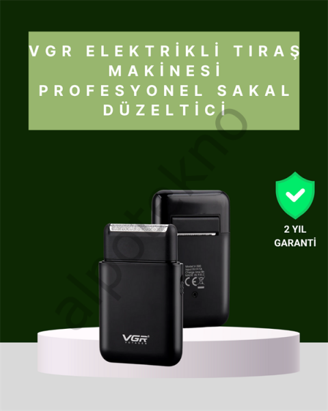 USB Şarjlı Traş Makinesi – Piston + Ağ Başlık, 600 mAh Batarya
