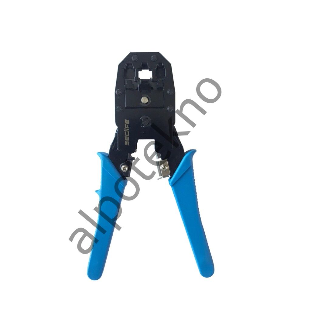 Seclife SNW-7310 RJ11/RJ12/ RJ45 3 Girişli Sıkma Pensesi
