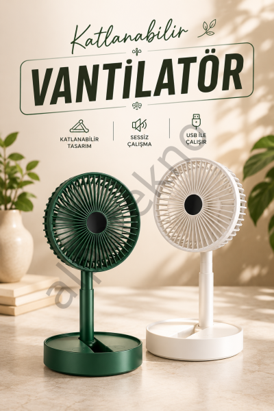 Mini Fan Soğutucu Telefon Tutucu Vantilatör