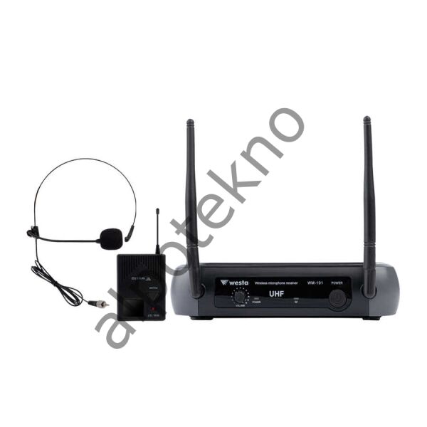 WESTA WM-101T 1 RECEIVER 1 YAKA MİKROFON SETİ