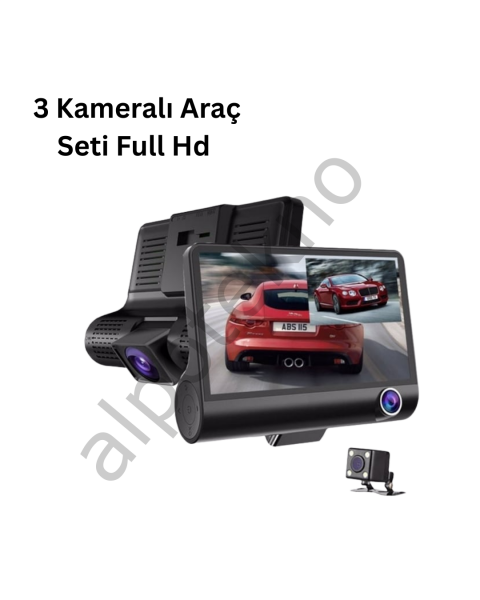 3 Kameralı Araç DVR