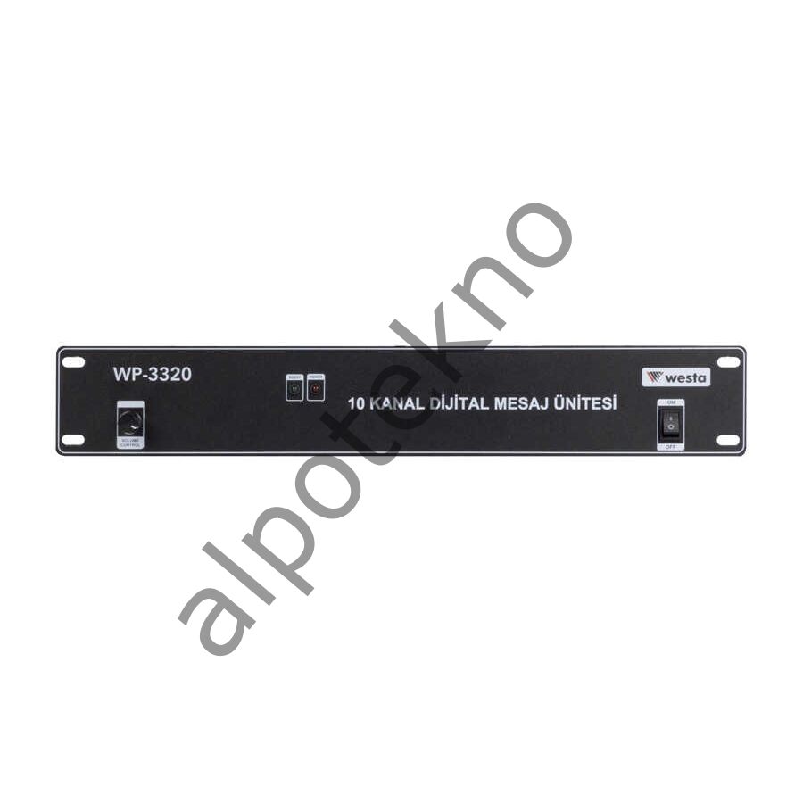 WESTA WP-3320 10 KONTAK ACİL ANONS KAYIT ÜNİTESİ