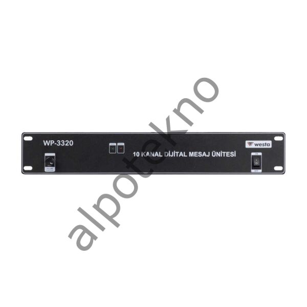 WESTA WP-3320 10 KONTAK ACİL ANONS KAYIT ÜNİTESİ