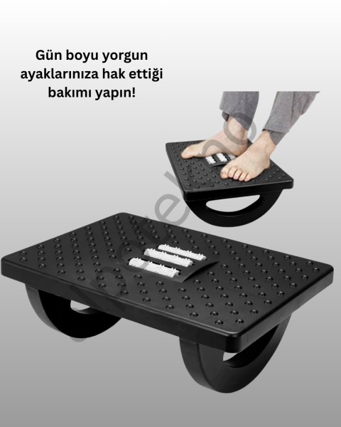 Ofis ve Ev İçin Ayak Dinlendirme Masaj Cihazı – Isıtmalı ve Ayarlanabilir