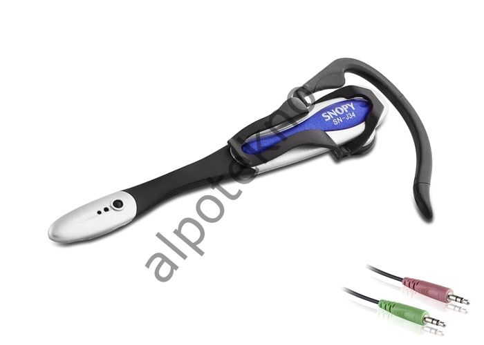 Snopy SN-J34 Tek Taraflı Mikrofonlu Kulaklık