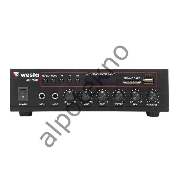 WESTA WM-750U 80W MIXER AMFI