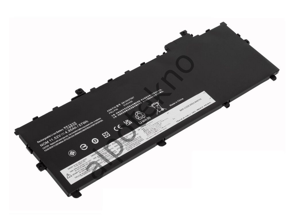 RETRO Lenovo ThinkPad X1 Carbon Gen5, 01AV494 Notebook Bataryası