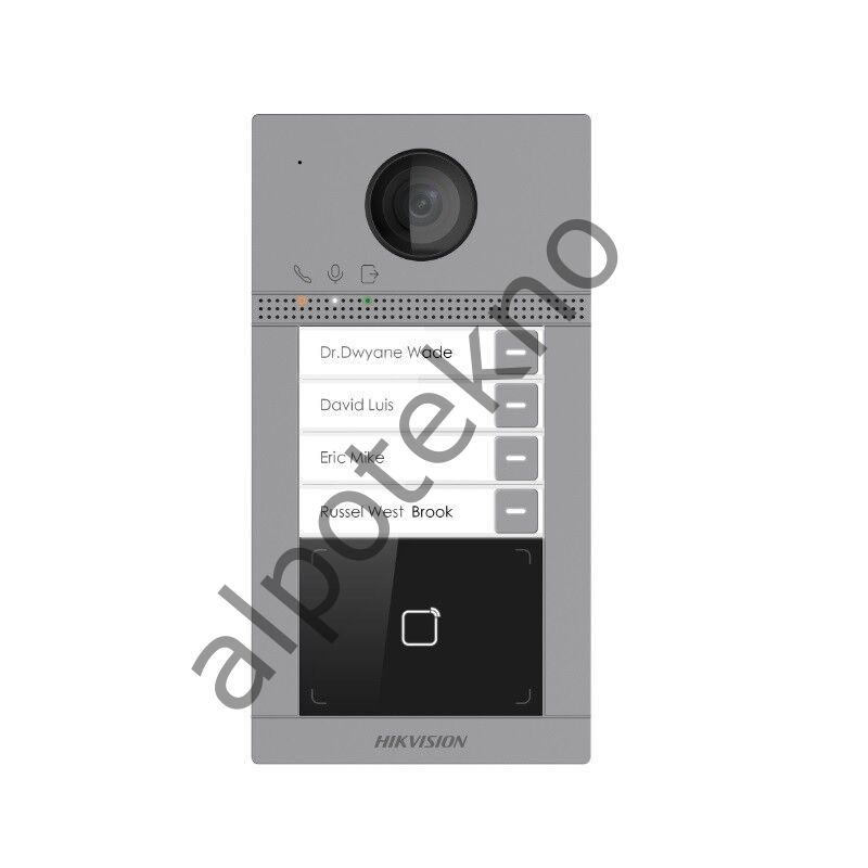 HIKVISION DS-KV8413-WME1 VİLLA TİP DIŞ ORTAM İNTERCOM CİHAZI