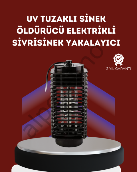 Uzun Ömürlü Elektrikli Sivrisinek Katili – Sessiz Çalışma, Güçlü Performans