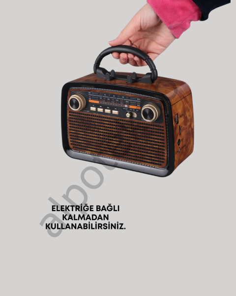 Bluetooth Hoparlör – Kablosuz Bağlantı, Geniş Ses Alanı, Radyo Destekli, Hafif ve Taşınabilir